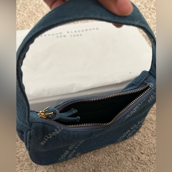 Brandon Blackwood denim SYL bag - Picture 2 of 3
